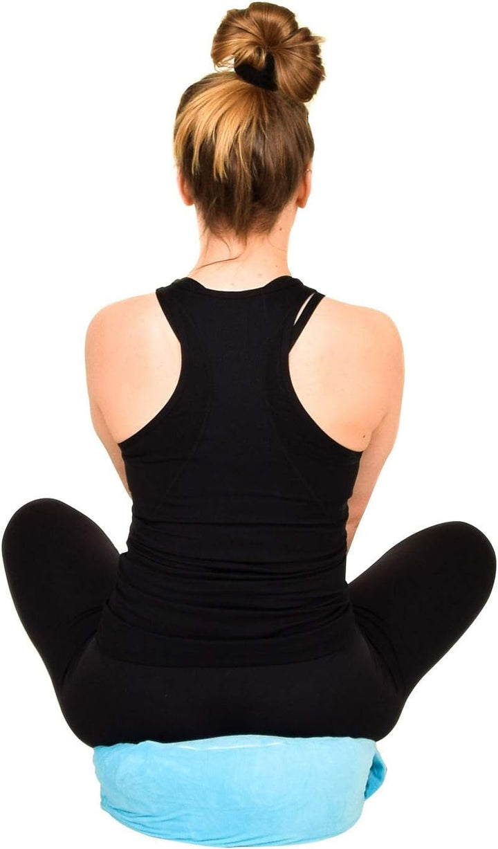 Pure 2 Improve Yoga Meditationskissen - Ø33cm Blau, Blau