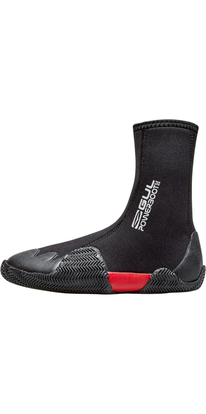 GUL Junior 5mm Powerboot Easy-Zip - Schwarz - Unisex - Verstärkte Ferse und Zehen für Lange Haltbark