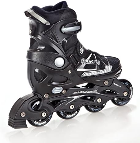 RAVEN Verstellbare 2in1 Inlineskates-Schlittschuhe Spirit - Kugellager Abec7 - SAS - Shock-Absorbing