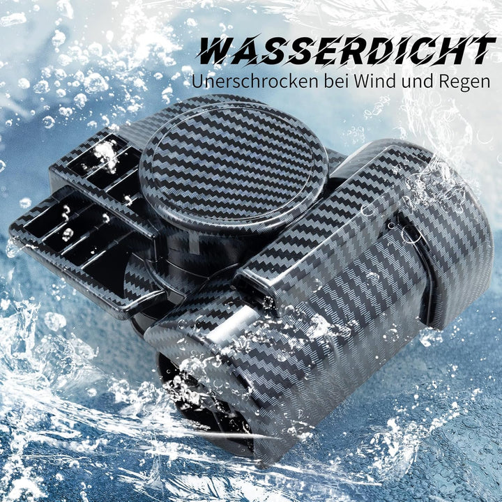 FARBIN Autohupe 12v Druckluft Hupe Airhorn mit kompressor Laute Lkw Luft horn Signalhorn für Motorra