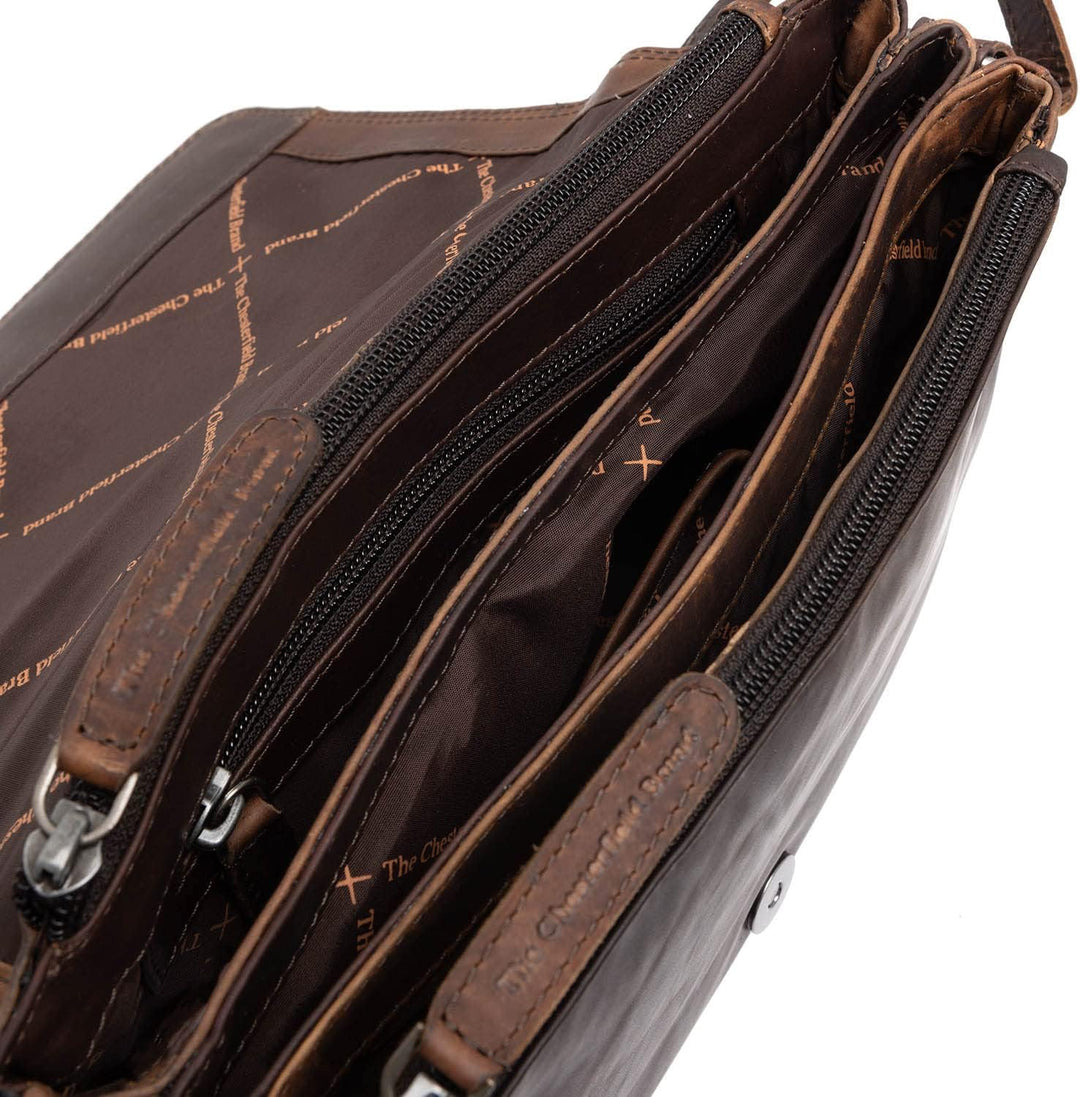 The Chesterfield Brand Reston Umhängetasche Leder 26 cm