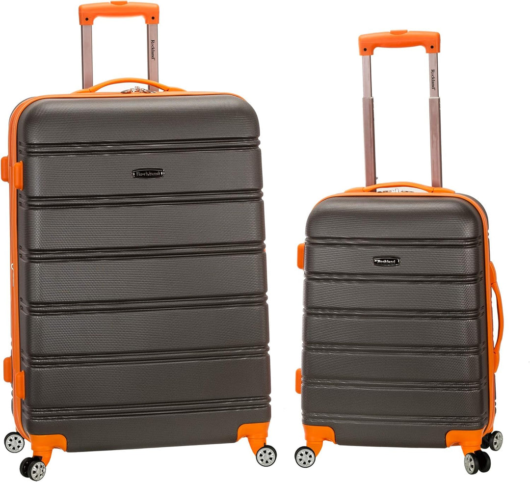 Rockland Melbourne Hardside Expandable Spinner Wheel Luggage, anthrazit, Einheitsgrösse, Melbourne H