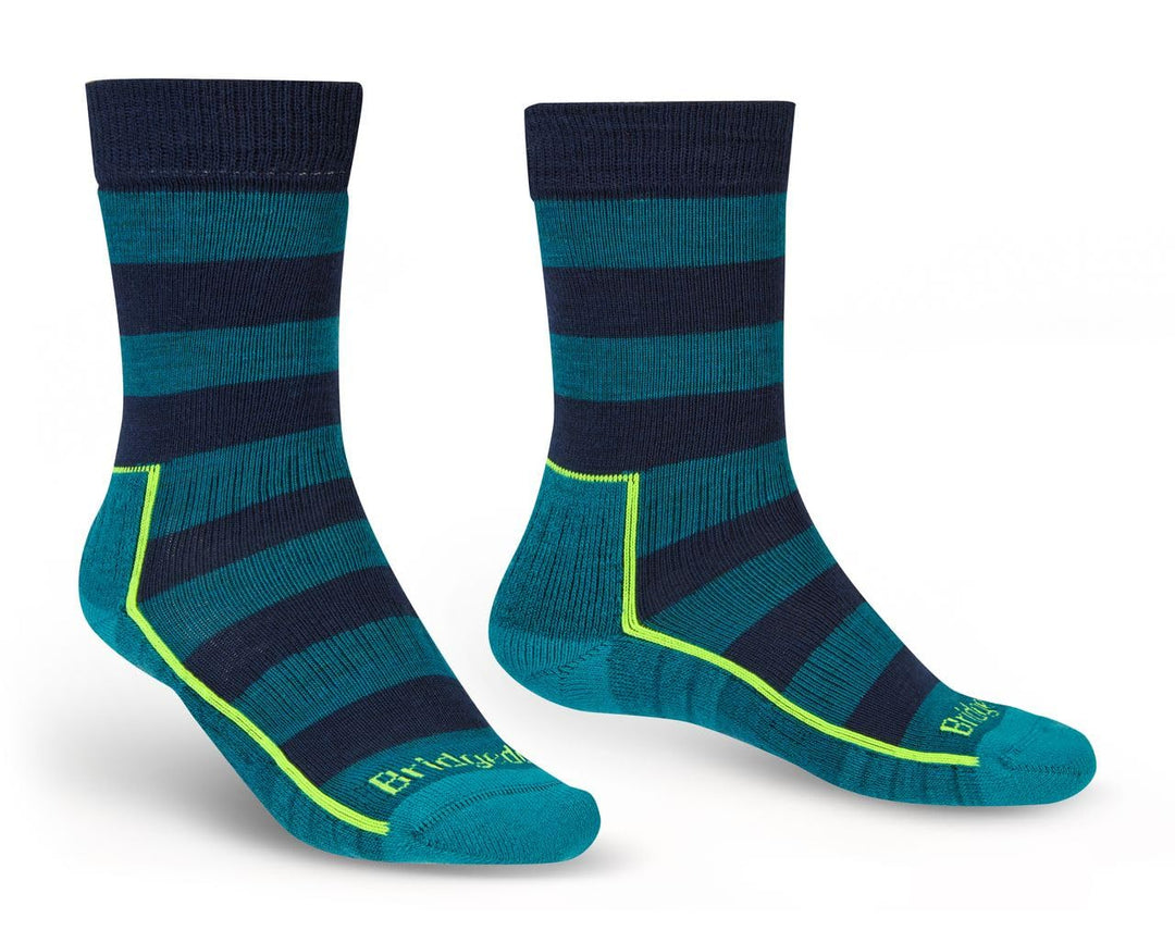 Bridgedale Herren 710281/282/L Socken, Petrol/Navy, L
