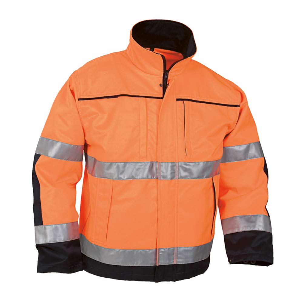 Top Swede 3816-22-04 Modell 3816 Warnschutz-Bundjacke, Orange/Marine, Grösse S