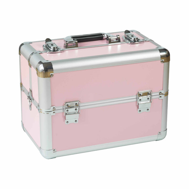 N&BF Kosmetikkoffer Rosa Klein | Schminkkoffer Abschliessbar Leer, Rosa