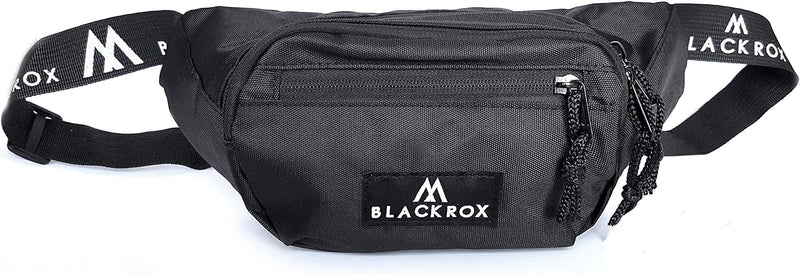 BLACKROX Gürteltasche Bauchtasche Unisex Hüfttasche, Geldgürtel, Sport & Fitness Damen & Herren, Was