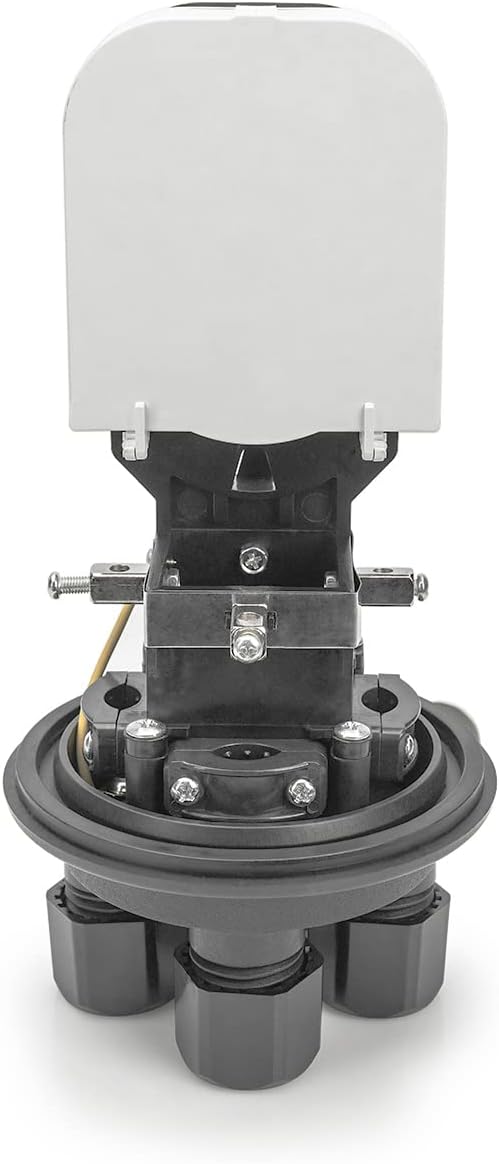 DIGITUS LWL-Dome Muffe - für 48 Glasfasern - IP68 Schutzklasse - Erosionsschutz - Spleissmuffe - Sch