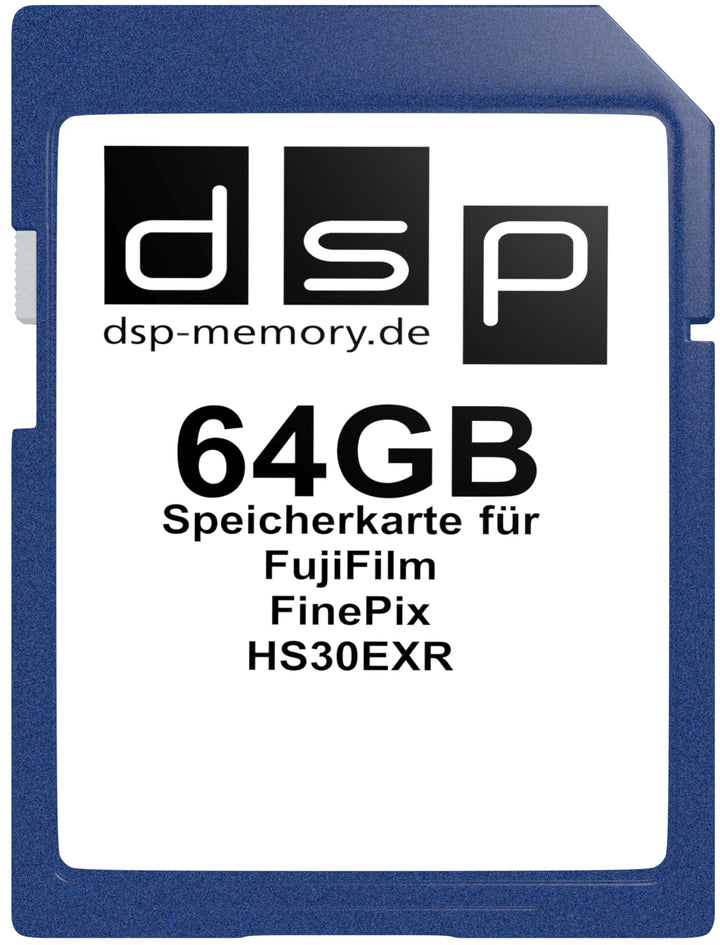 64GB Speicherkarte für FujiFilm FinePix HS30EXR, Speicherkarte