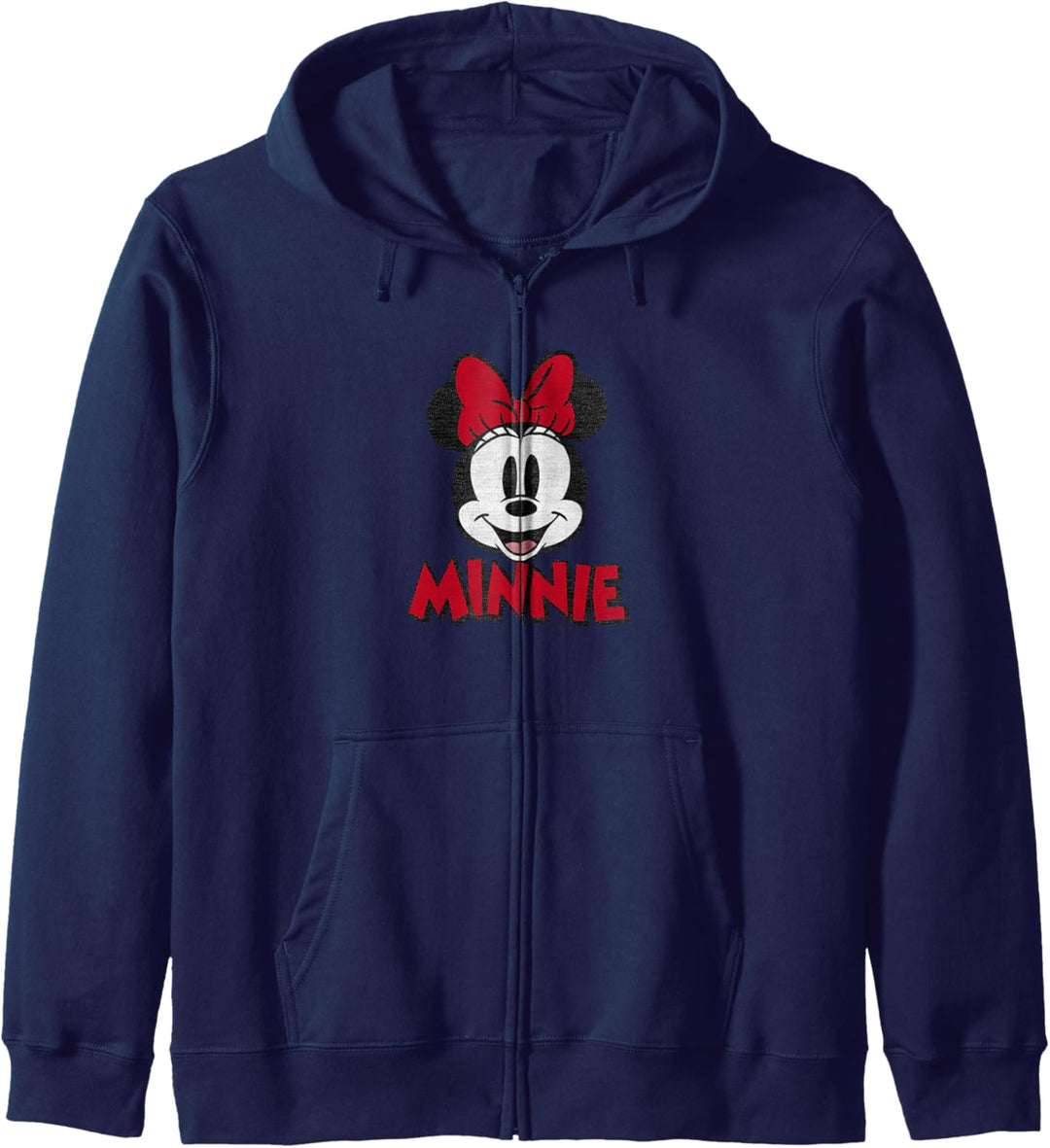 Disney Mickey And Friends Minnie Mouse Classic Distressed Kapuzenjacke
