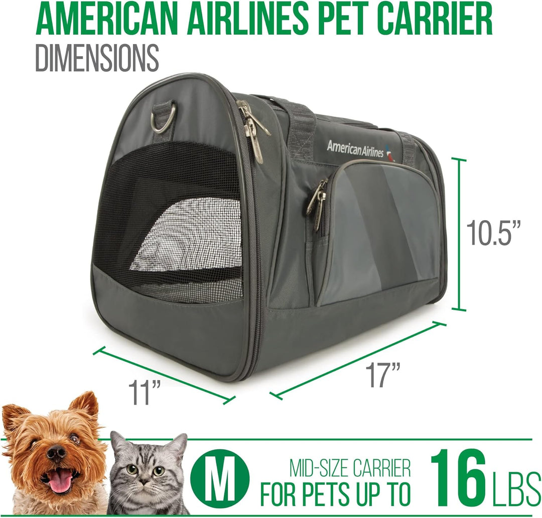Sherpa American Airlines Tragetasche für Haustiere, von Fluggesellschaften zugelassen und garantiert