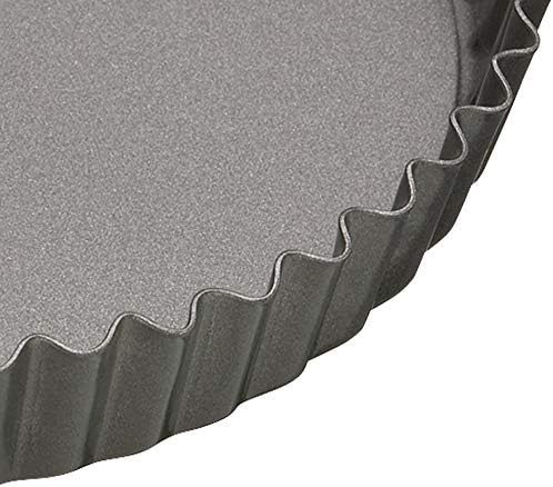 MasterClass Grosse Tarteform, geriffelte Quicheform mit losem Boden und PTFE-, PFOA- und BPA-freiem