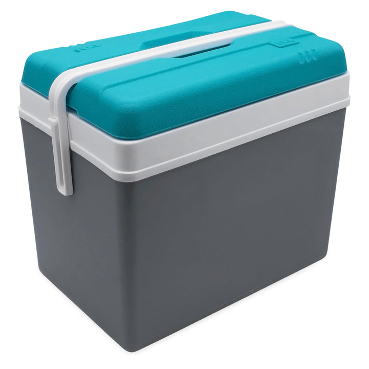 Kühlbox aus Kunststoff - Outdoor Thermobox mit Tragegriff - Kühltasche Isoliertasche Thermo Behälter
