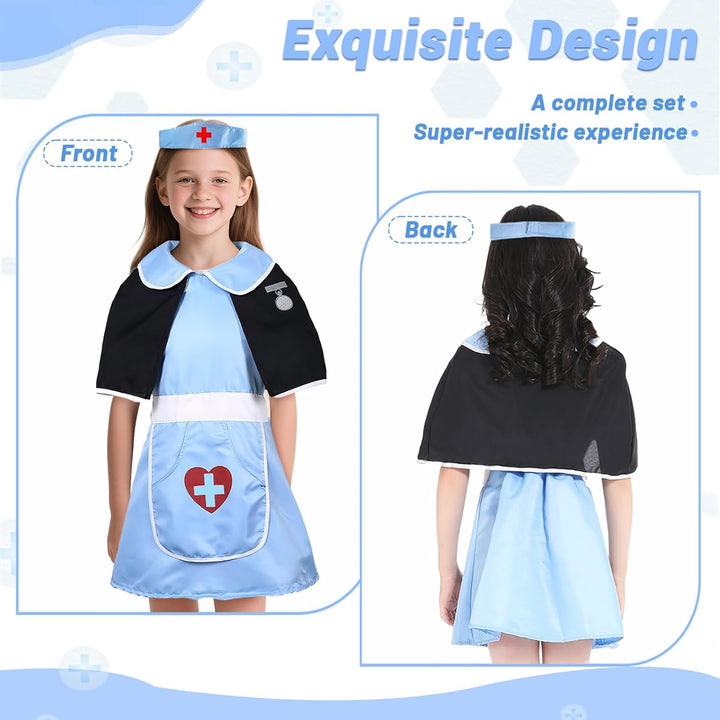 Halloween Nurse, Krankenschwester-Set, Nurse Costume, Ordensschwester Kostüm, Krankenschwester Hallo