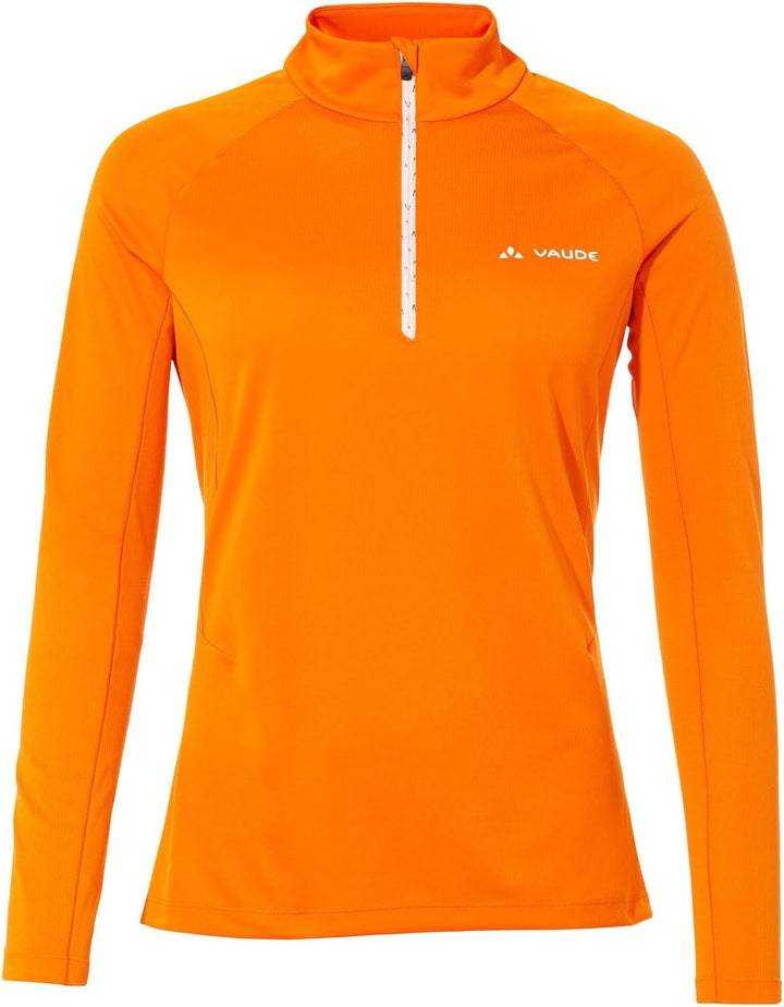 VAUDE Women's Larice Light Shirt II - Langarmshirt Damen - Funktionsshirt Damen 34 Kurkuma, 34 Kurku