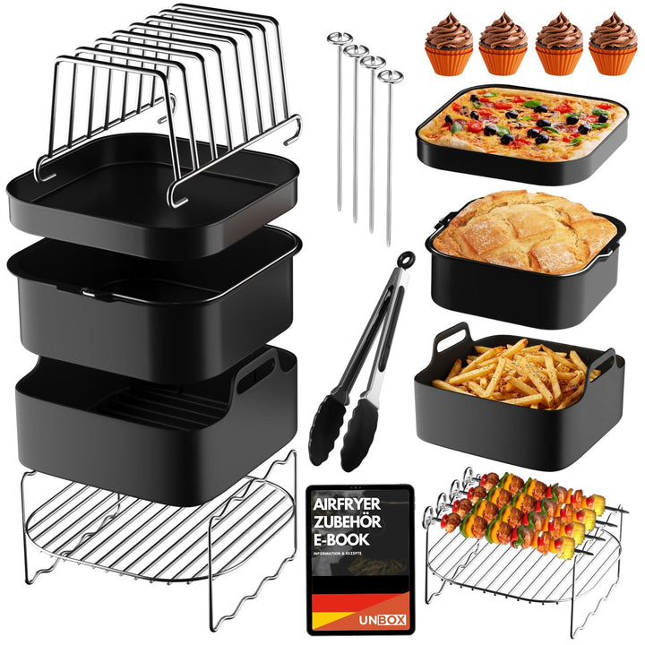 UNBOX Heissluftfritteuse Zubehör für COSORI Turbo Tower Pro Smart 10,8L - COSORI Turboblaze Zubehör