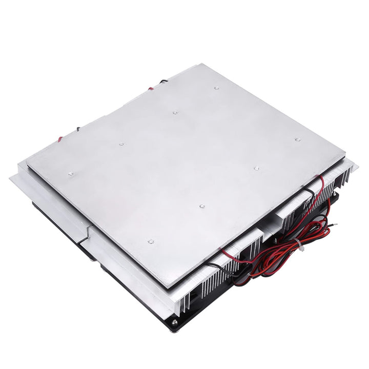 Haofy Thermoelektrischer Peltier-Kühler 240W, 12V Halbleiter-Kühlsystem mit Kühlplatte und Lüfter, K