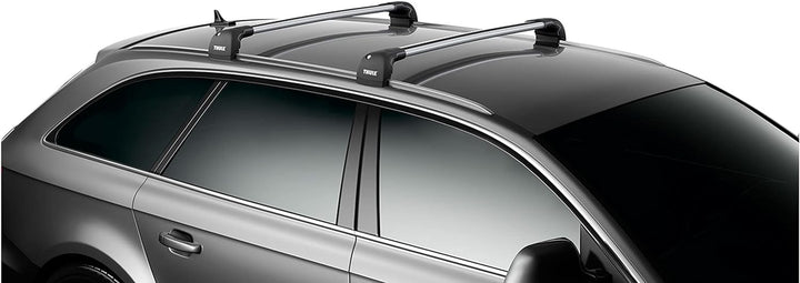 Thule 959300 WingBar Edge Dachträger, für Fahrzeuge, mit Fixpunkten und integrierter Dachreling Alum