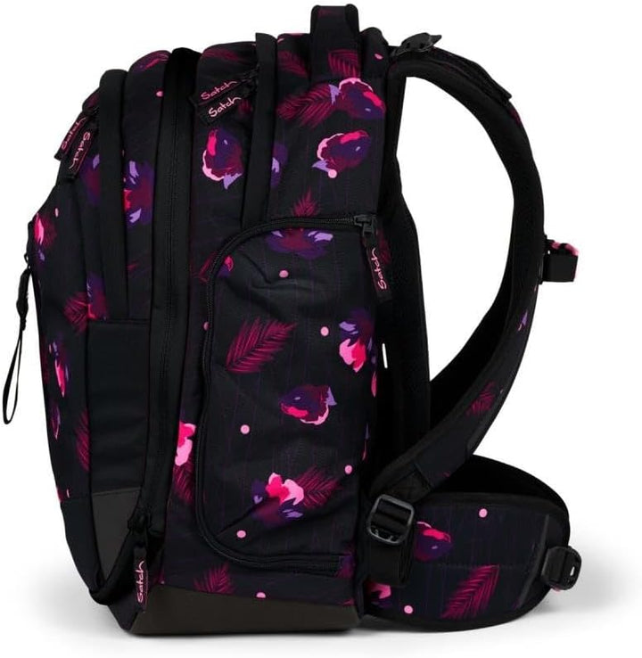 Satch Match Schulrucksack Set 3tlg. inkl. Schlamperbox und Sportbeutel Mystic Nights, Mystic Nights