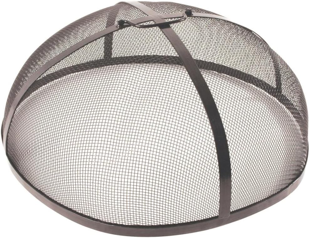 Esschert Design Feuerstellengitter, Funkenschutz, halbkugel, ca. 58 cm x 58 cm x 22