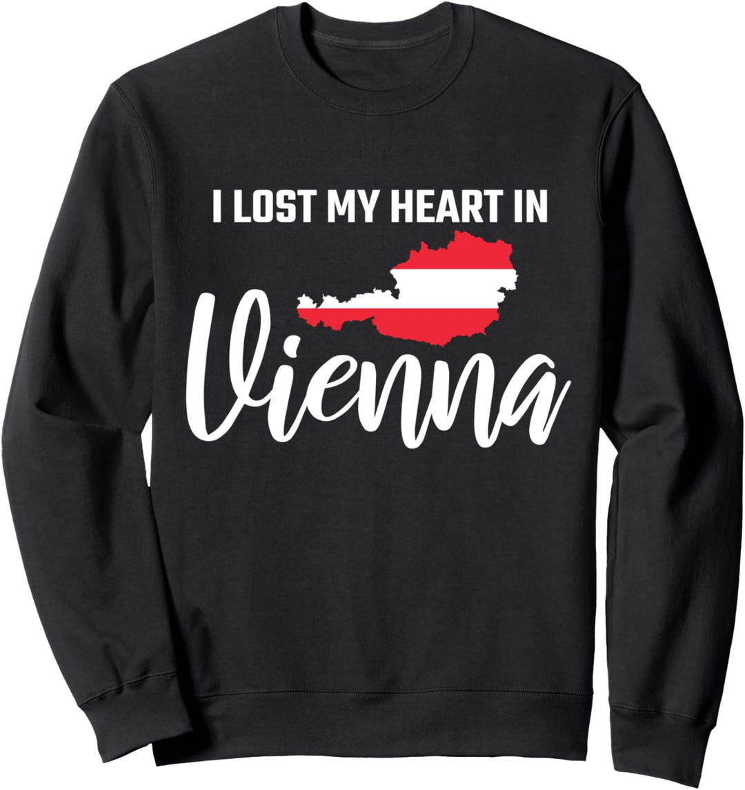 Wien Österreich Vienna I Love Vienna Geschenk Sweatshirt