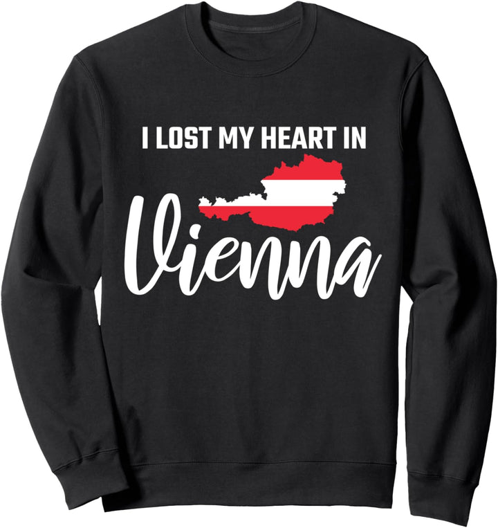 Wien Österreich Vienna I Love Vienna Geschenk Sweatshirt