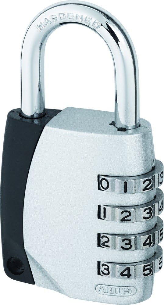 ABUS Zahlenschloss 155/40 - Vorhängeschloss mit Zinkdruckguss-Gehäuse - Kofferschloss/Spindschloss m