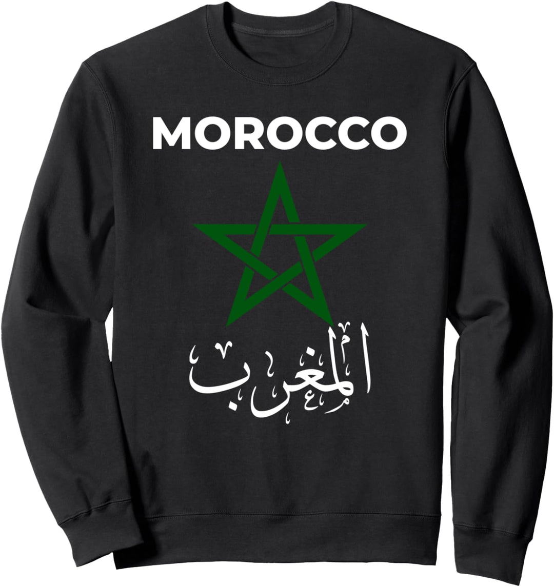 Marokko Al-Maghrib Maghreb Sweatshirt