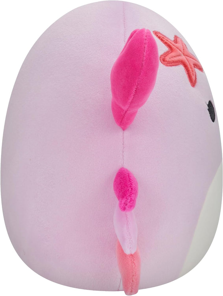 Squishmallows Original 7,5 Zoll Cailey – Pink Crab – Add Cailey to your Squad, Ultrasoft Stuffed Ani