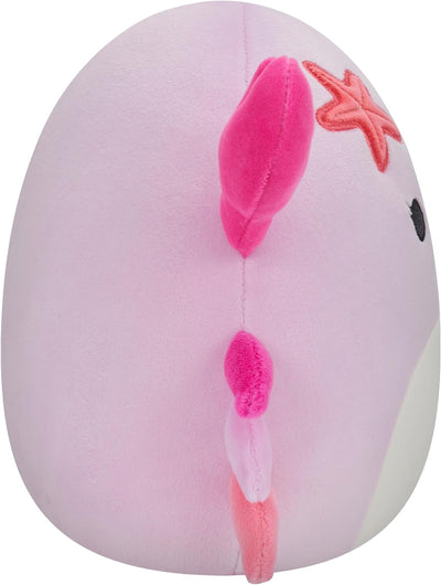 Squishmallows Original 7,5 Zoll Cailey – Pink Crab – Add Cailey to your Squad, Ultrasoft Stuffed Ani
