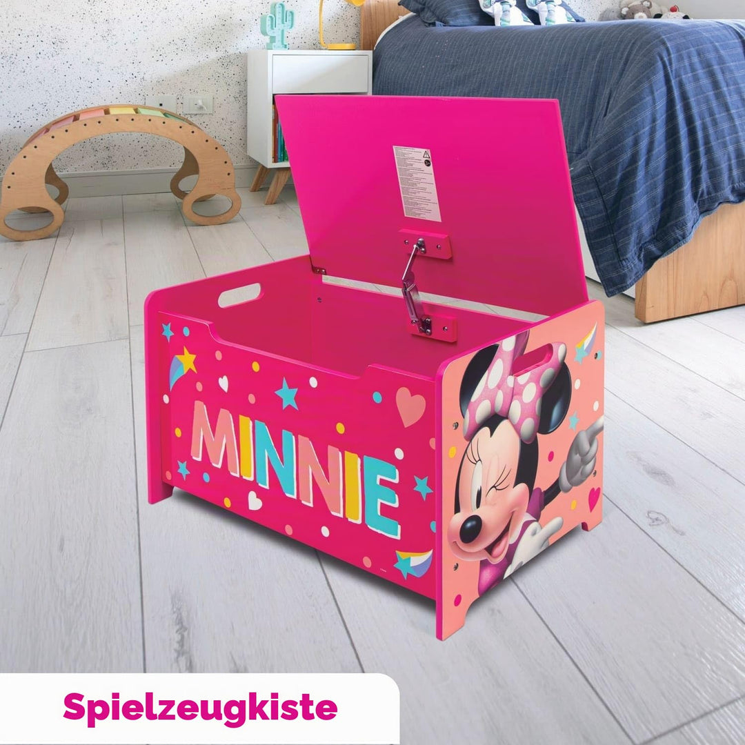 Disney Nixy Kids Minnie Mouse Deluxe Holzspielzeug Box &amp; Bank