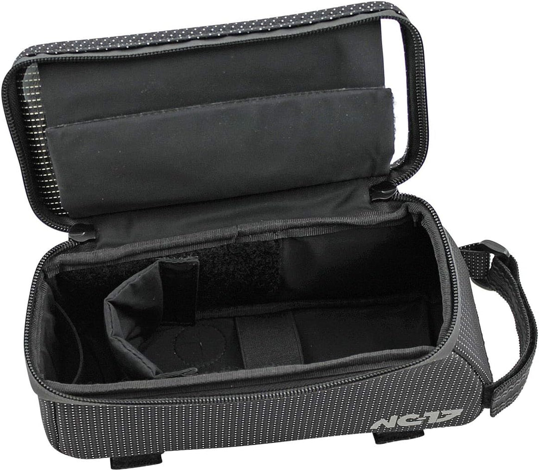NC-17 Connect Universal Seitenlader-Oberrohrtasche DOT / Fahrrad-, Smartphonetasche mit Klettverschl