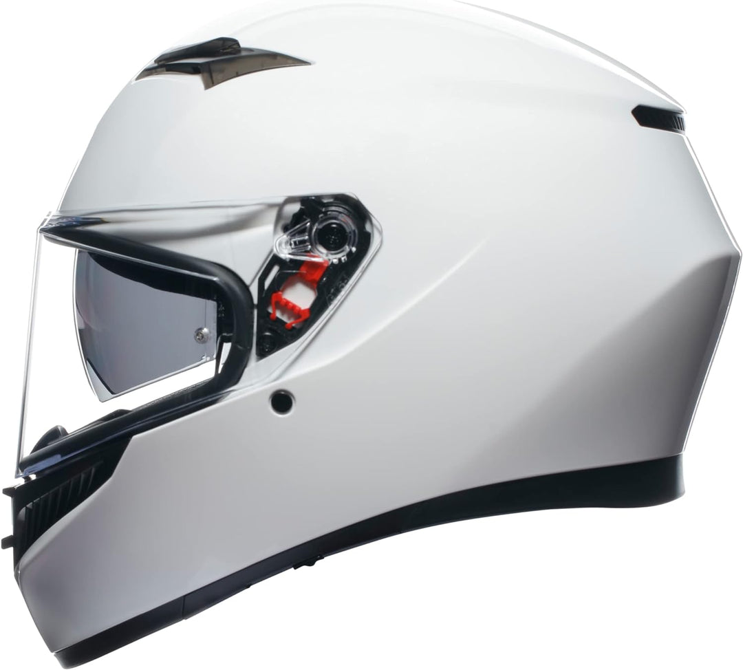 AGV - K3 E2206 MPLK Motorradhelm, Herren Integralhelm, ECE Vollvisierhelm mit Schweissabsorption, Sp