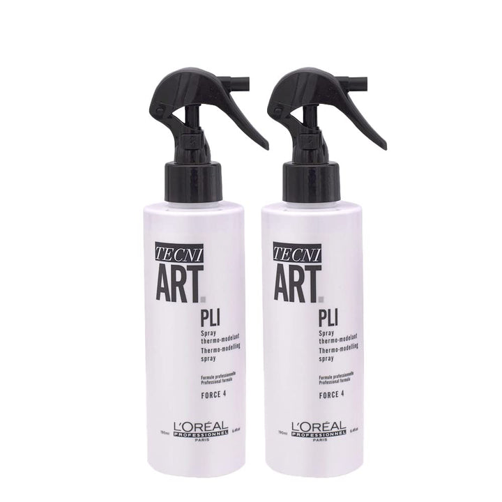 L'oreal Tecni Art Pli Spray 190ml x 2 Unparfümiert 190 ml (2er Pack), Unparfümiert 190 ml (2er Pack)