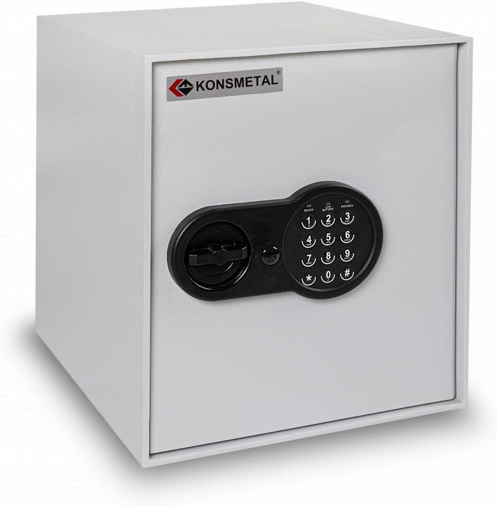 Konsmetall - Tresor Kolibri 2.0 34 T für Zuhause, Elektronischer Safe, Möbeltresor 33,5 x 29,6 x 29,