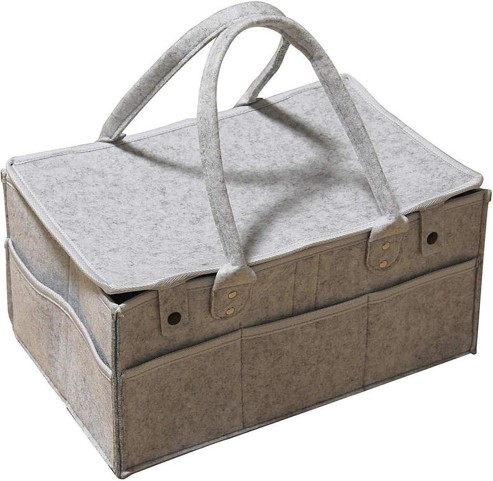 AEESRRU Baby Windel Caddy Organizer Korb tragbar Storage Bin gross Kindergarten Tasche mit Wechselba