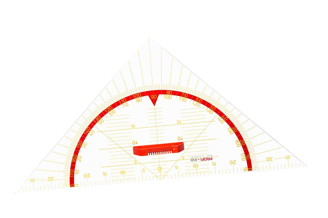 WISSNER® RE-Plastic Profi Geometriewinkel Magnetisch (80cm)