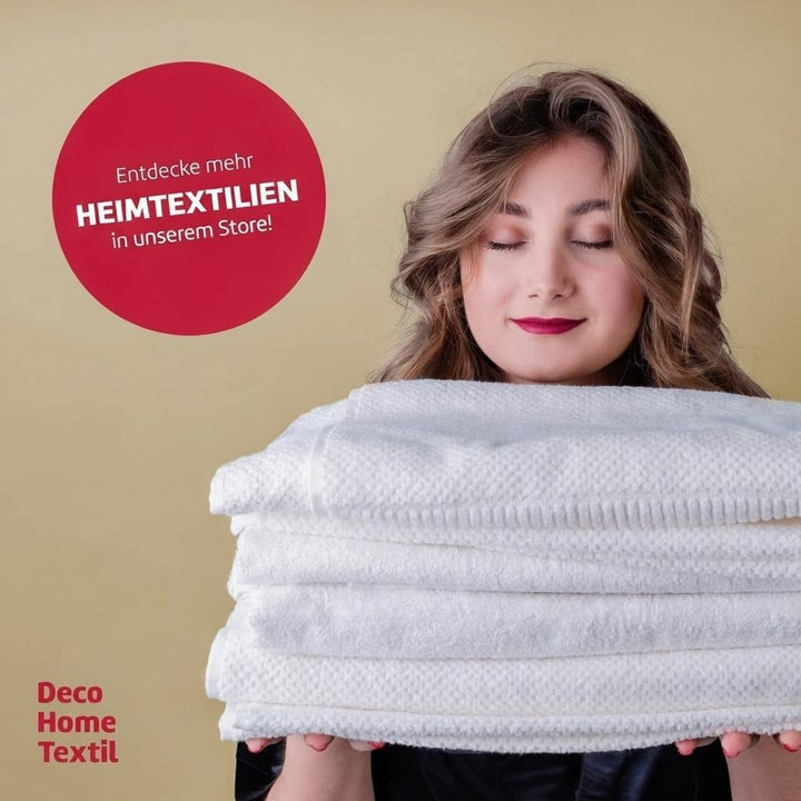 DecoHomeTextil Leinen Optik Tischdecke, Quadratisch 110 x 110 cm Grau Anthrazit, wasserabweisend, fl