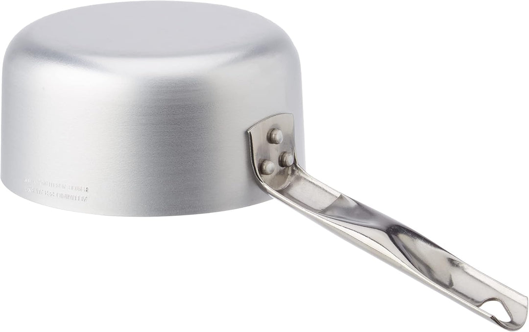 Pentole Agnelli ALMA10516 Professionelle Aluminiumpfannen 3 mm, hoher Auflauf mit Griff, 1,7 l 16 cm