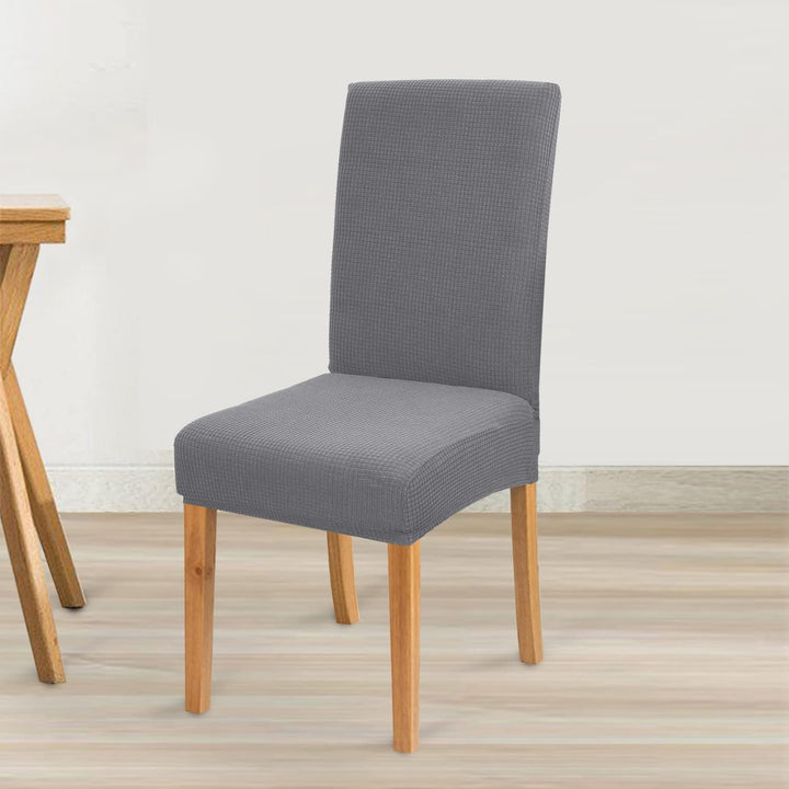 Granbest Premium Wasserdicht Esszimmerstuhl Abdeckungen Satz Von 6, Elastische Hohe Zurück Stuhlhuss
