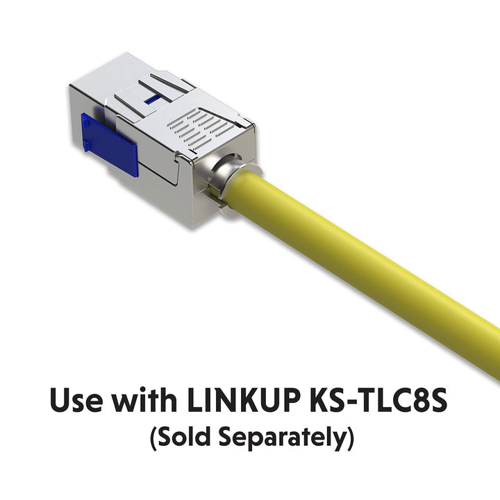 LINKUP - Easy Press Jack Tool für LINKUP Cat8/Cat6A RJ45 Field Termination┃Ethernet LAN Netzwerk┃für