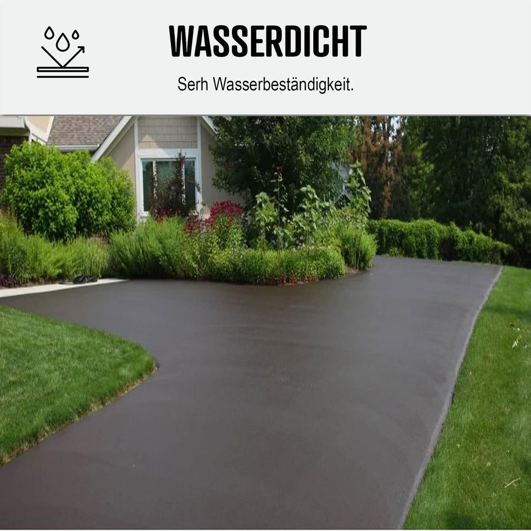 ARCANE INDUSTRIES Bitumenfarbe/Teerfarbe: Harzbodenbeschichtung für Asphalt, Teer, Belag - ARCASPHAL
