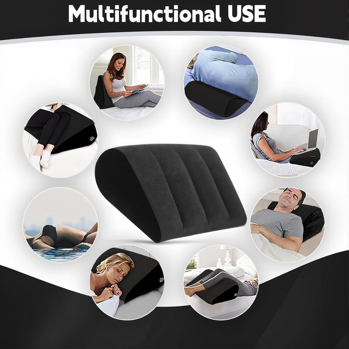 Aufblasbares Keilkissen für Sleepling - Reflux Kissen Anti-Schnarchen, Säurereflux und GERD. Positio