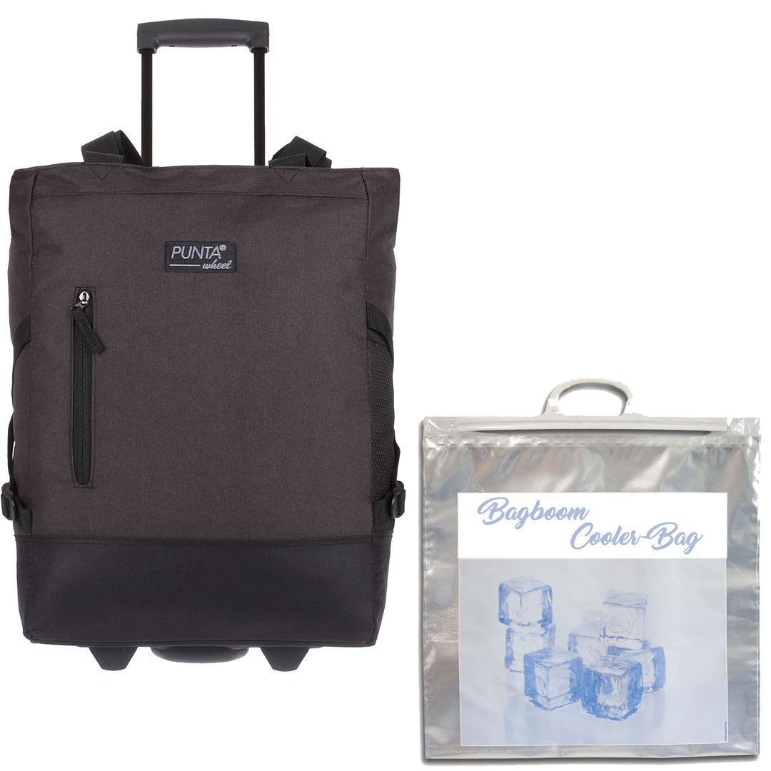 Punta Wheel Shoppingtrolley Einkaufstrolley 10183-0100 TT Black +TK | Einkaufsroller Einkaufswagen S