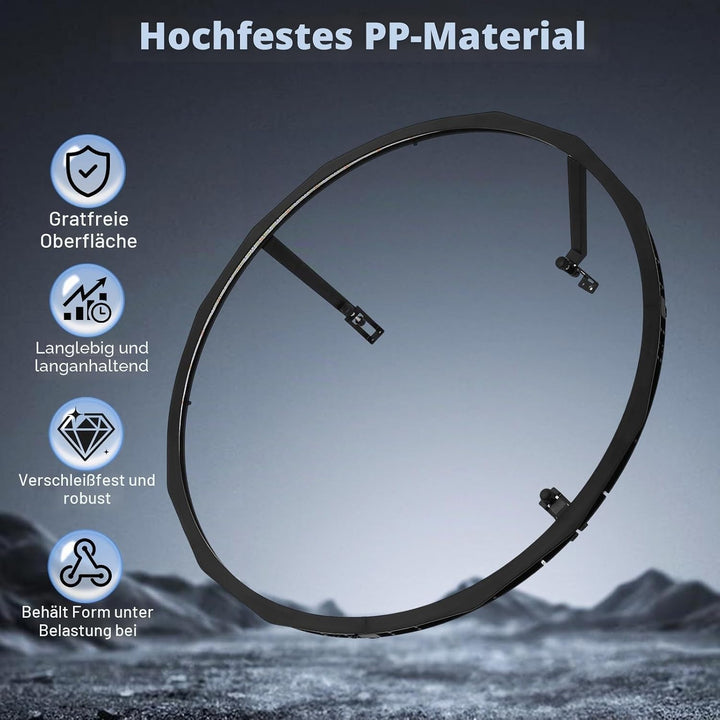 LED Dartboard Ring Licht, 360° Schattenfreie Beleuchtung mit 90 LEDs für Wohnzimmer - Helles LED Rin