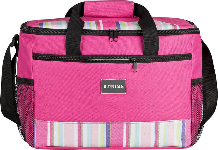 B.PRIME 20L Kühltasche Classic I 36x26x22cm I Isoliertasche I Lunch-Tasche I Kühlbox I Picknick-Tasc