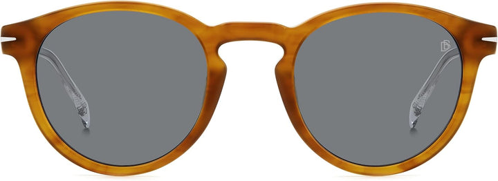 David Beckham Herren Sonnenbrille 50 Giallo, 50 Giallo