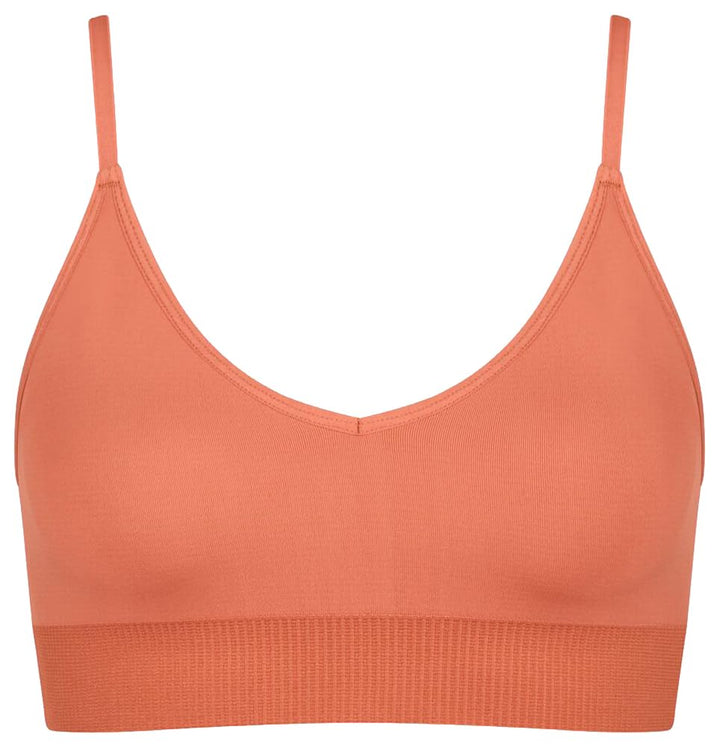 Sloggi Damen Ever Infused Multi VIT Bralette Bra XS Apricot Brandy, XS Apricot Brandy
