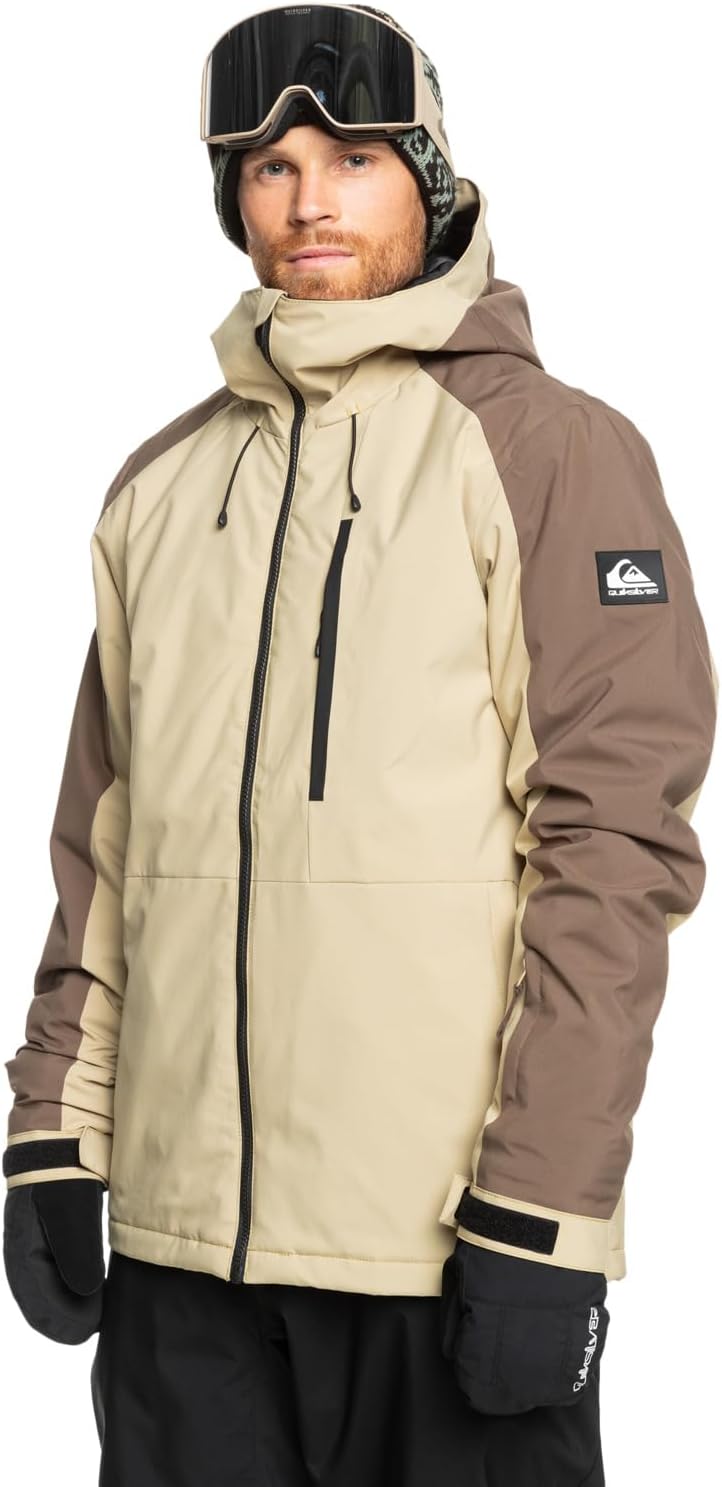 Quiksilver Herren Mission Block Jk Jacket (1er Pack) XS Twill, XS Twill