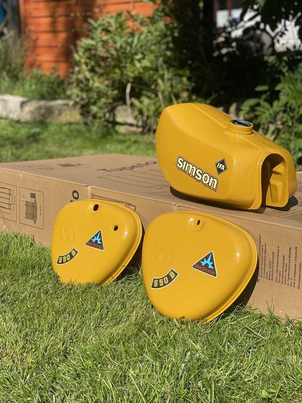 Dekorsatz Simson S50B IFA Electronic Retro Aufkleber Set DDR Style S51