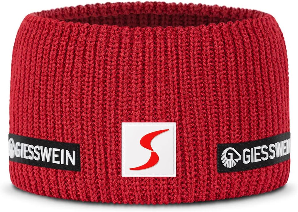 GIESSWEIN ÖSV Headband Flachau - Ski Austria Merino Stirnband, Damen & Herren Ohrenwärmer aus Merino